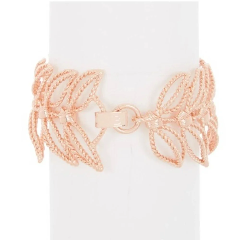 Ted Baker London Zarias Rope Leaf Bracelet
